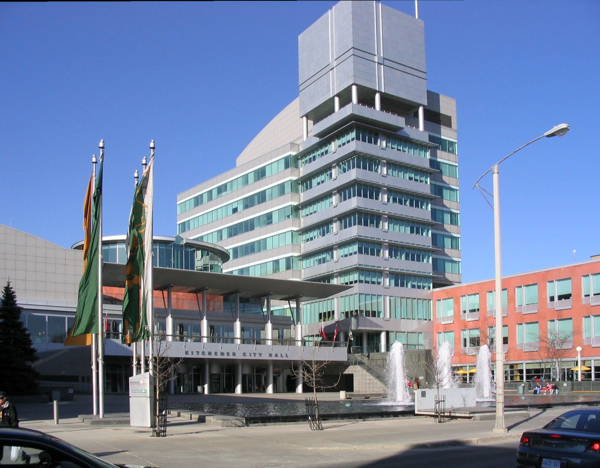 View of Kitchener City Hall