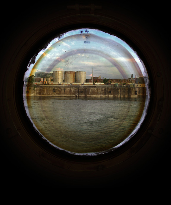 Image of April Hickox, Vantage Point: Portholes #12