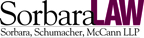 Sorbara Law logo listing partners Sorbara, Schumacher, McCann LLP