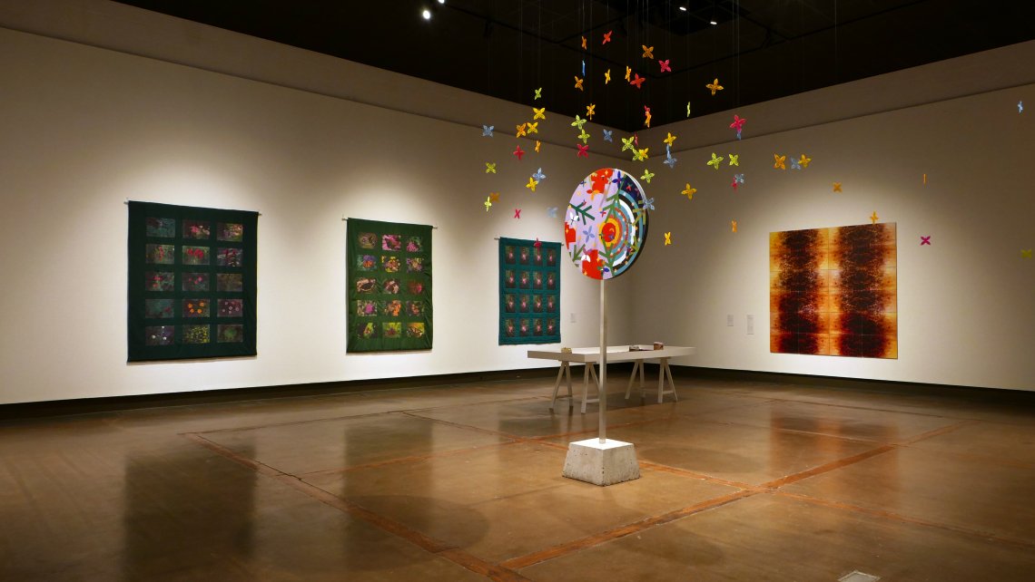 Installation view of Powerful Glow at KWAG
