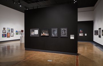 Installation view of Expressions 49: Breaking Through at Kitchener-Waterloo Art Gallery, 4 May to 2 June 2024. Photo courtesy of KWAG, by Scott Lee. 