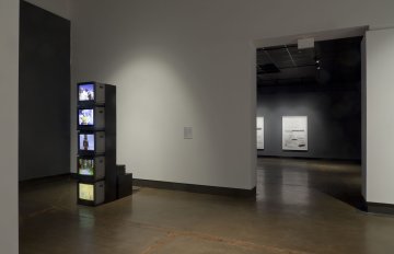 installation view of exhibition