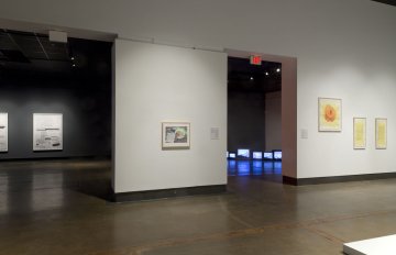 installation view of exhibition