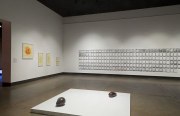 installation view of exhibition