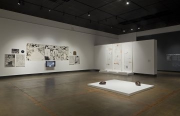 installation view of exhibition