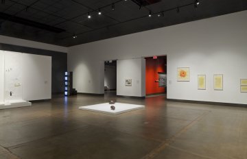 installation view of exhibition