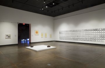 installation view of exhibition