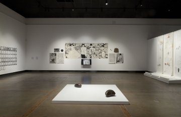 installation view of exhibition