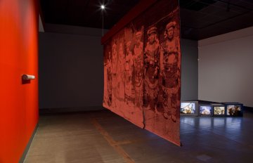 installation view of exhibition