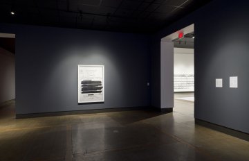 installation view of exhibition