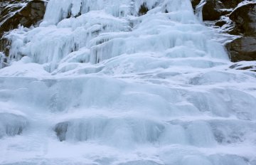 video clip of a waterfall