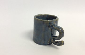 a ceramic mug