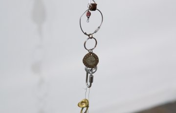 A small gathering of objects serving as an offering