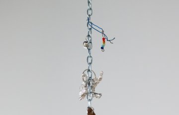 A small gathering of objects serving as an offering