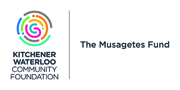 Kitchener Waterloo Community Foundation logo recognizing The Musagetes Fund